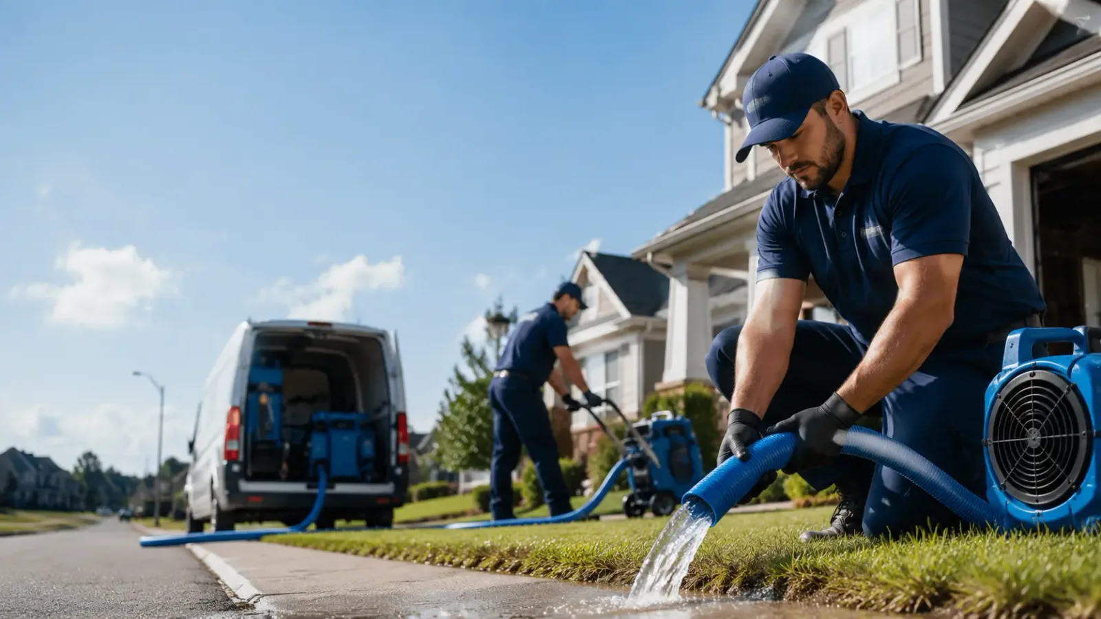 Flood Damage Restoration in Convoy, OH